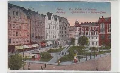 38109 Ak Lemberg Halicki Platz und Walowa Gasse 1924