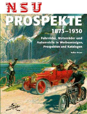 NSU Prospekte 1873 - 1930, Buch, Volker, Bruse