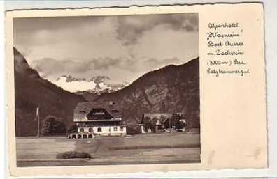 06752 Ak Bad Aussee Alpenhotel "Wasnerin" um 1940