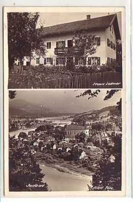 16319 Mehrbild-Ak Bad Tölz Haus Lettner + Jodbad um1930