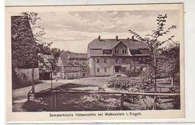 28318 Ak Sommerfrische Hüttenmühle bei Wolkenstein 1930