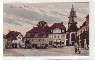 39689 Ak Mutzschen Markt (Westseite) um 1910