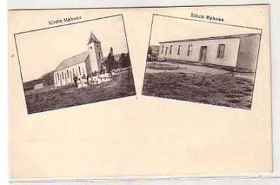 16641 Ak Mphome Südafrika Kirche und Schule um 1910