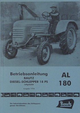 Betriebsanleitung Bautz AL 180 (Handbuch)