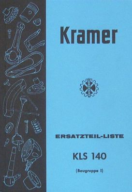 Ersatzteilliste Kramer KLS 140 (Handbuch)