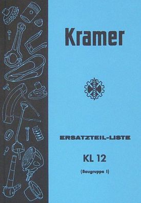 Ersatzteilliste Kramer KL 12 / KLS 130 (Handbuch)