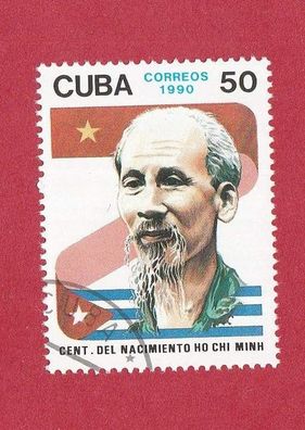 Kuba -Motiv Ho Chi Minh (Ehem. Präsident von Nordvietnam) o