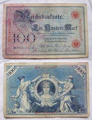 100 Mark Banknote 18.12.1905 Deutsches Reich