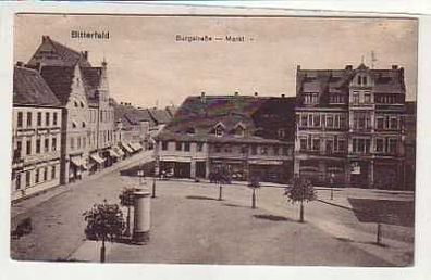 39111 Ak Bitterfeld Burgstraße Markt 1922