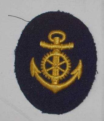 NVA Ärmelabzeichen Marine technische Laufbahn