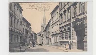39786 Ak Kahla Schuh Straße Hotel zum Löwen 1909
