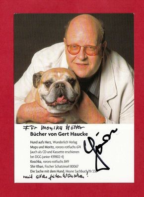 Gert Haucke ( + 2008) bek. aus Der Landarzt - persönlich signiert