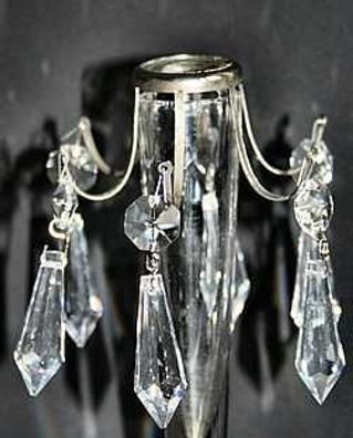 Villeroy & Boch Prismen mit Silberring für Leuchter