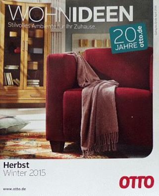 Wohnideen Stilvolles Ambiente OTTO Versand Bestellkatalog Katalog Herbst Winter 2015