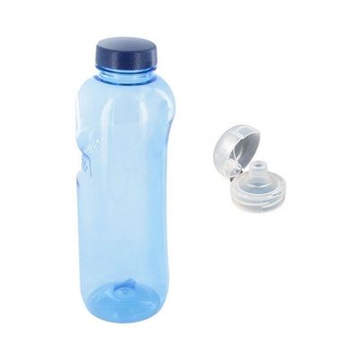 1 L Trinkflasche Wasserflasche aus Tritan (BPA frei) + Sportdeckel Flasche Sport