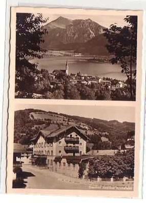 38429 Mehrbild Ak Gasthof Seerose Schliersee um 1940