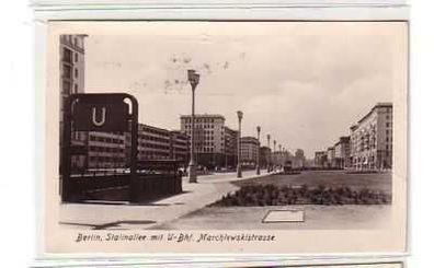 38469 Ak Berlin U-Bahnhof Marchlewskistraße 1957