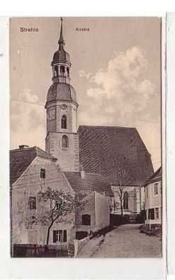 38669 Ak Strehla an der Elbe Kirche 1916