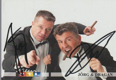 Jörg & Dragan Autogramm