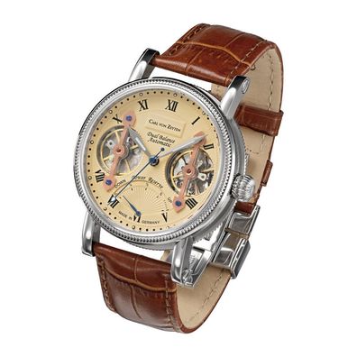 Carl von Zeyten Herren Uhr Armbanduhr Automatik Kinzig CVZ0024CR