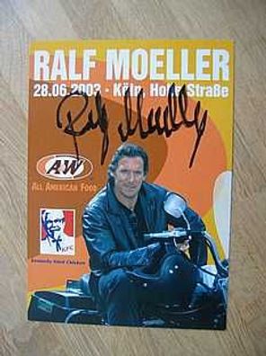 Schauspieler Ralf Moeller - handsigniertes Autogramm!!!