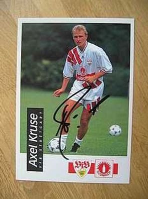 VfB Stuttgart Saison 94/95 Axel Kruse Autogramm!