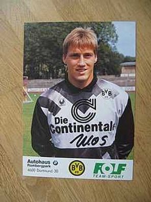 Borussia Dortmund - Stefan Klos - hands. Autogramm!
