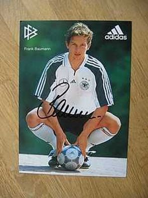 DFB Fußballnationalspieler Frank Baumann Autogramm