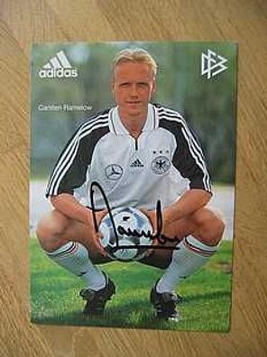 DFB Fußballnationalspieler Carsten Ramelow Autogramm