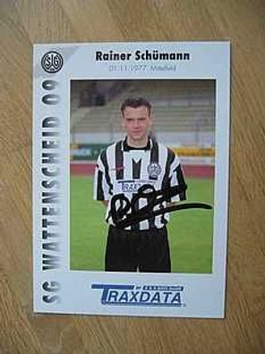 SG Wattenscheid 09 Saison 98/99 Rainer Schümann