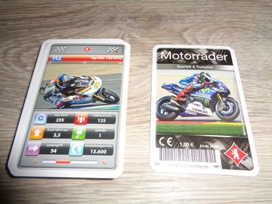 Kartenspiel-Motorräder Quartett & Trumpfen