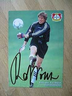 Bayer Leverkusen Saison 95/96 Rüdiger Vollborn Autogram