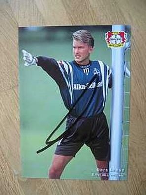 Bayer Leverkusen Saison 95/96 Lars Leese Autogramm