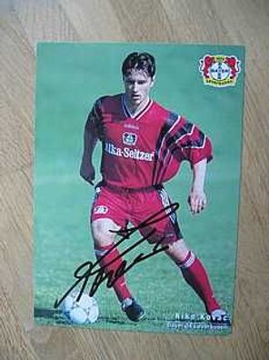 Bayer Leverkusen Saison 95/96 Niko Kovac Autogramm