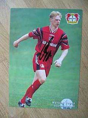 Bayer Leverkusen Saison 95/96 Markus Happe Autogramm