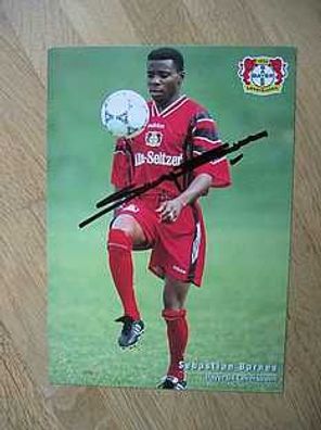 Bayer Leverkusen Saison 95/96 Sebastian Barnes Autogram