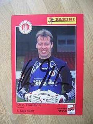 FC St. Pauli Saison 96/97 Klaus Thomforde Autogramm