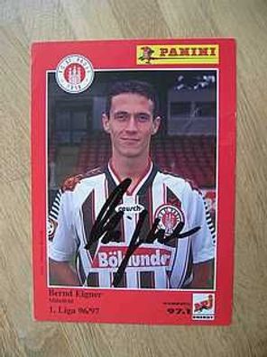 FC St. Pauli Saison 96/97 Bernd Eigner - handsigniertes Autogramm!!!