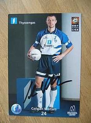 MSV Duisburg Saison 98/99 Carsten Wolter Autogramm