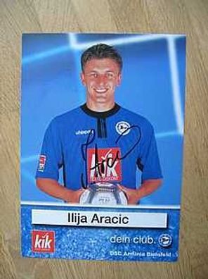 Arminia Bielefeld Saison 02/03 Ilija Aracic Autogramm