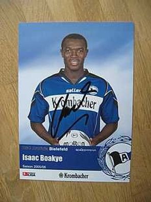 Arminia Bielefeld Saison 05/06 Isaac Boakye Autogramm