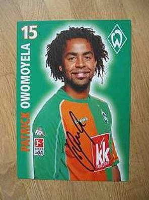 SV Werder Bremen Saison 05/06 Patrick Owomoyela