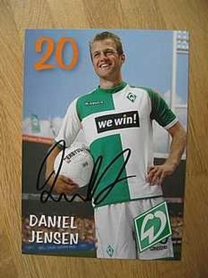 SV Werder Bremen Saison 06/07 Daniel Jensen Autogramm