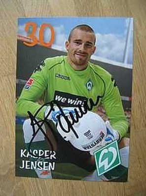 SV Werder Bremen Saison 06/07 Kasper Jensen Autogramm