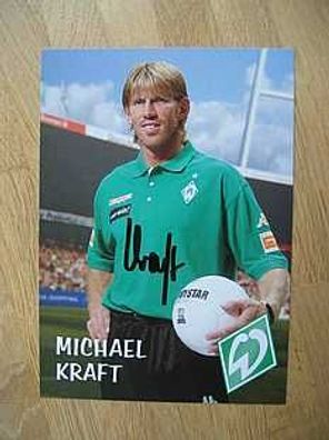 SV Werder Bremen Saison 06/07 Michael Kraft Autogramm