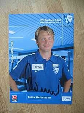 VfL Bochum Saison 02/03 Frank Heinemann Autogramm
