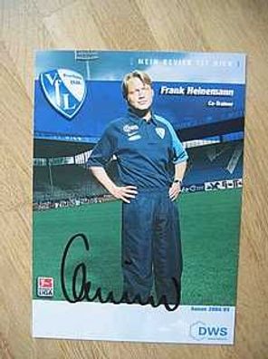 VfL Bochum Saison 04/05 Frank Heinemann Autogramm