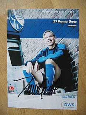 VfL Bochum Saison 05/06 Dennis Grote Autogramm