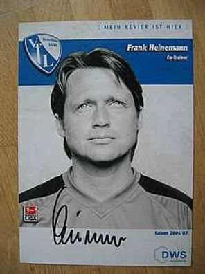 VfL Bochum Saison 06/07 Frank Heinemann Autogramm