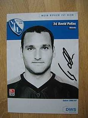 VfL Bochum Saison 06/07 David Pallas Autogramm